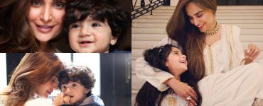 Never-seen Photos of Mehreen Syed With Her Kids and Family