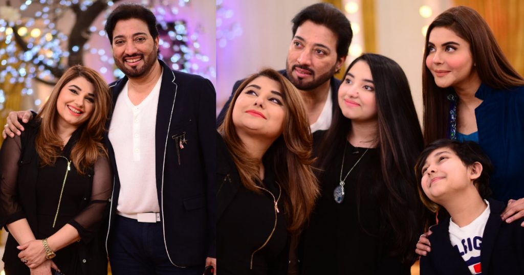 Beautiful Clicks of Javeria and Saud with Family from Good Morning Pakistan