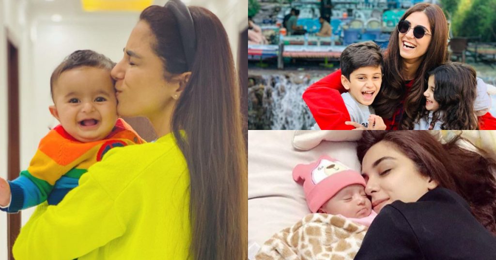 Cute Pictures Of Maya Ali With Kids