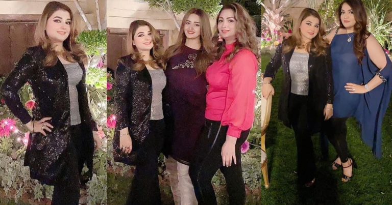 Latest Clicks of javeria Saud with her Friends