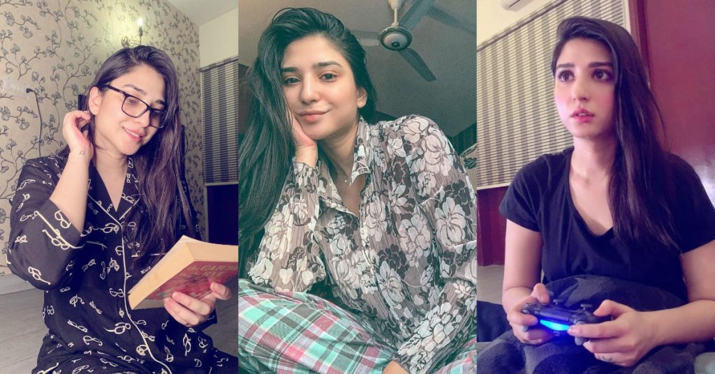 Casual Photos of Ramsha Khan at Her Home