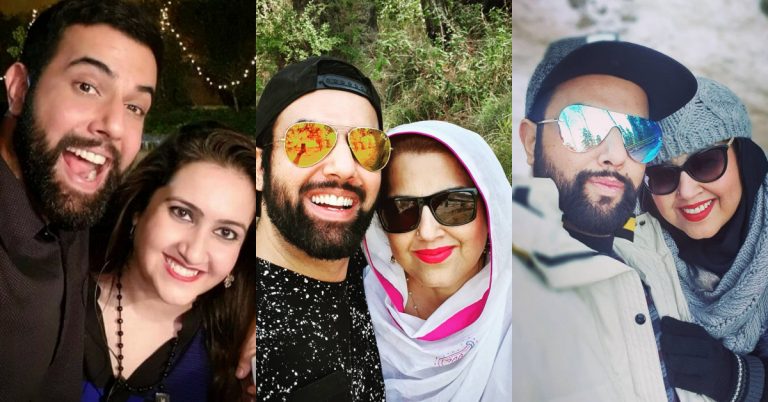 Lovely Family Photos of Noor Hassan