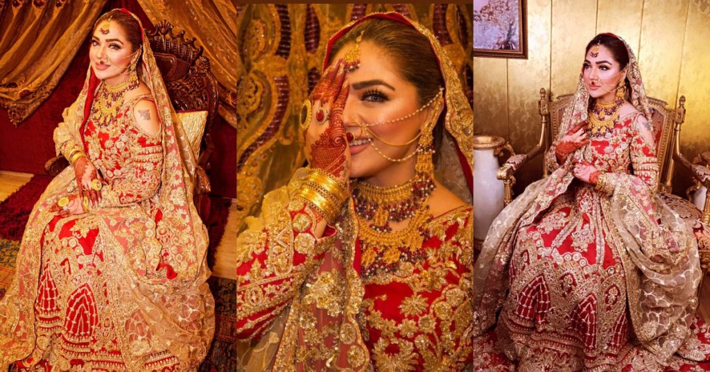 Actress Natasha Ali's Wedding Pictures