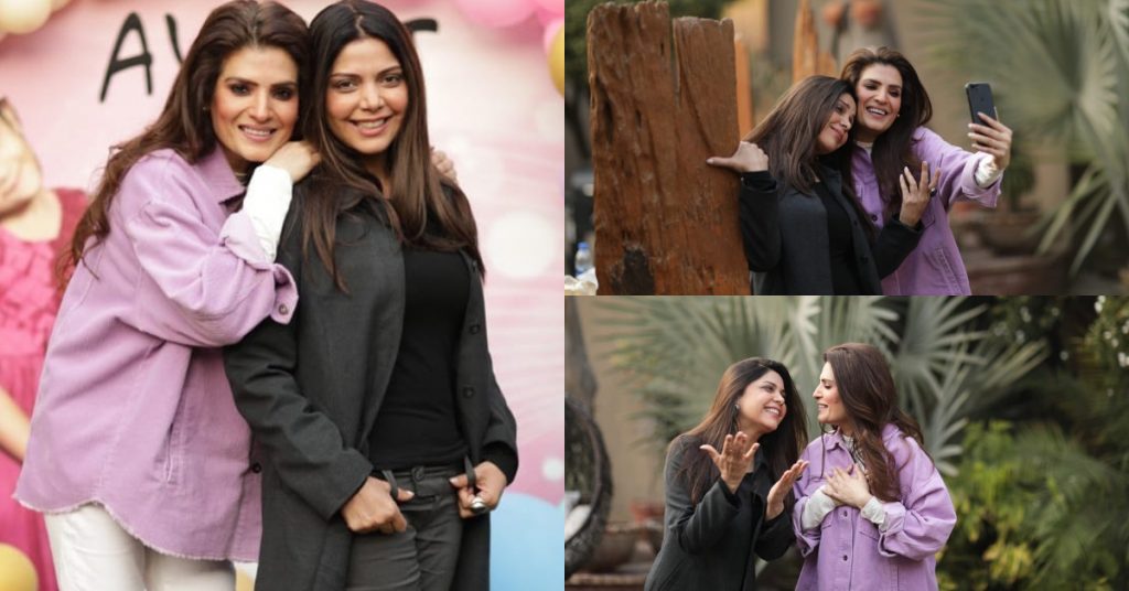 Resham Khan And Hadiqa Kiani Spotted Spending Some Quality Time Together