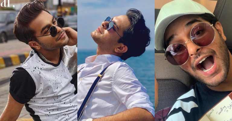 Rare Pictures of Asim Azhar In Cool Sunglasses