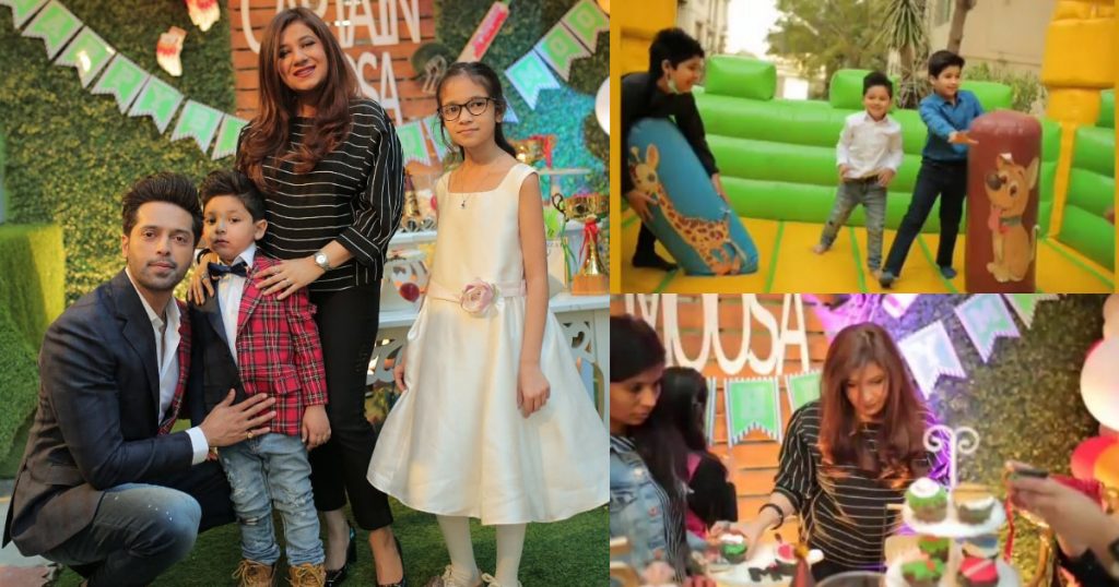 Birthday Party Pictures of Fahad Mustafa Son Musa