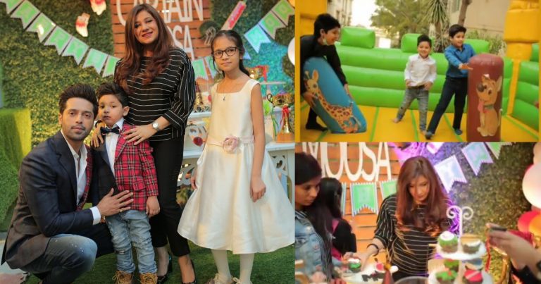 Birthday Party Pictures of Fahad Mustafa Son Musa