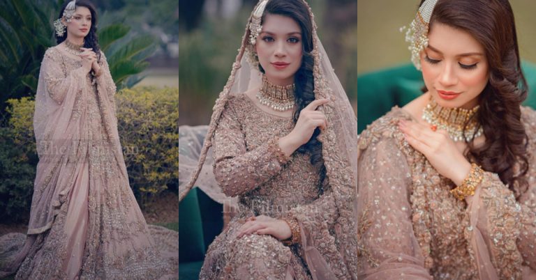 Sidra Batool Beautiful Bridal Shoot