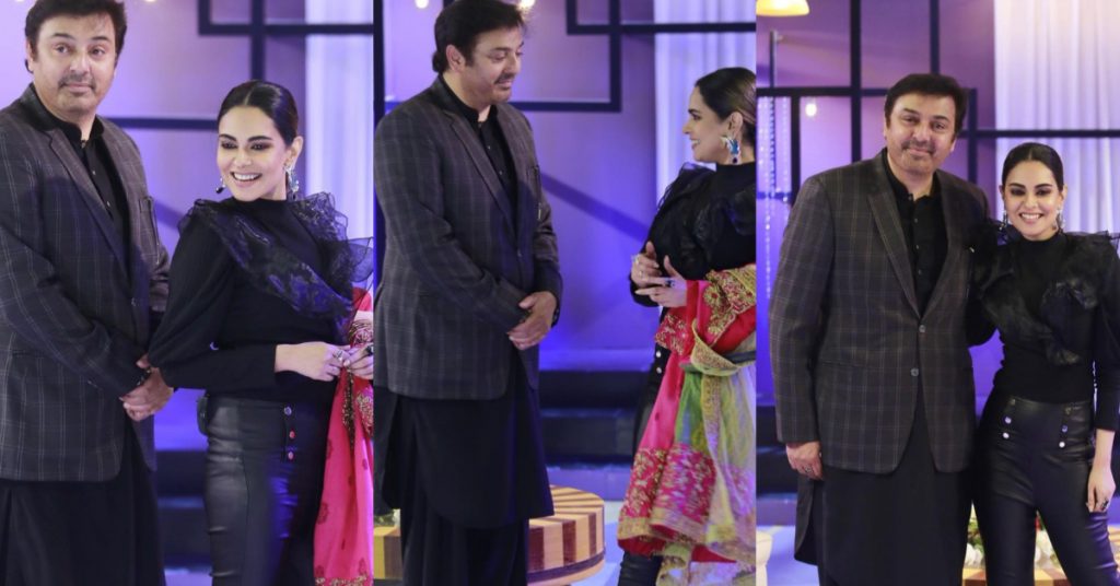 Amar Khan Actor-struck Moment With Nauman Ijaz