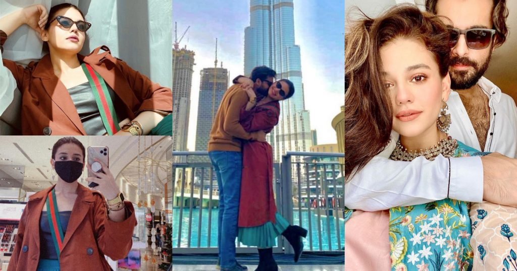 Zara Noor Abbas and Asad Siddiqui in Dubai - Latest Pictures