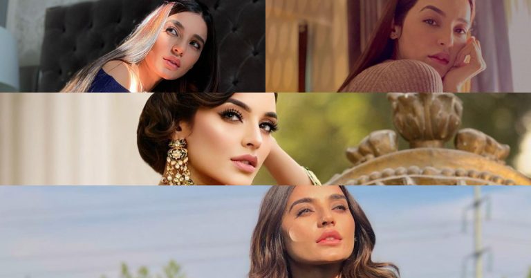 Signature Poses of Sadia Khan