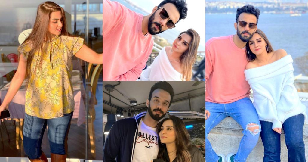 Aima Baig Sister Komal Baig Honeymoon Pictures