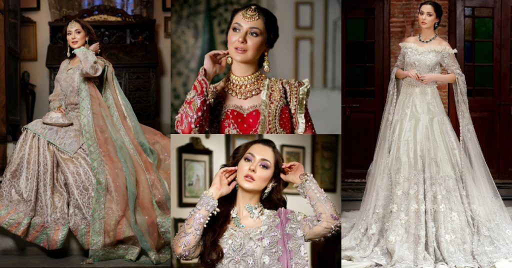 Latest Bridal Shoot Featuring The Ever Gorgeous Hania Amir