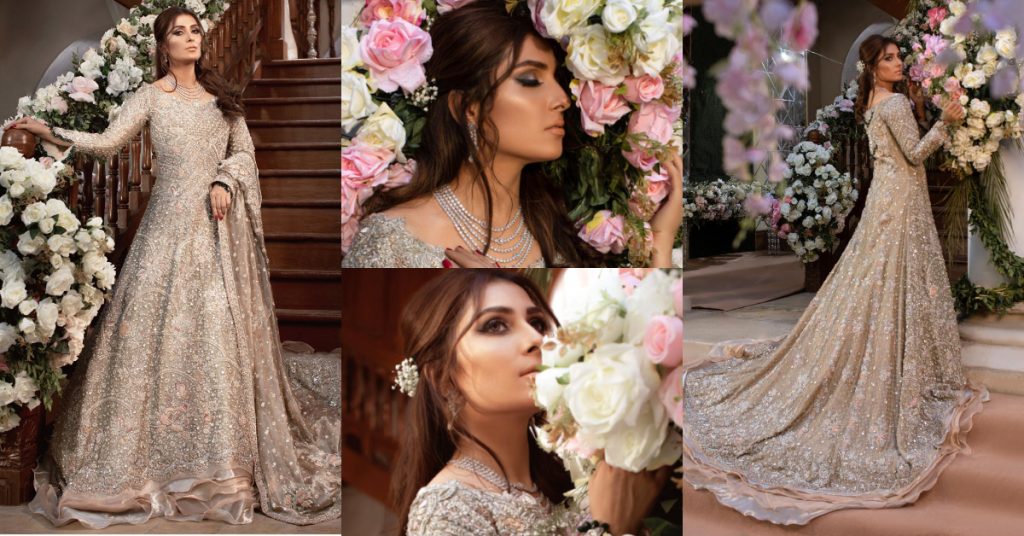 Sheeba Kapadia Latest Bridal Collection Featuring Ayeza Khan