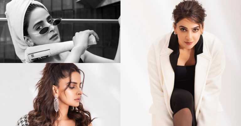 Hottest Pictures of Saba Qamar In Monochrome Colors