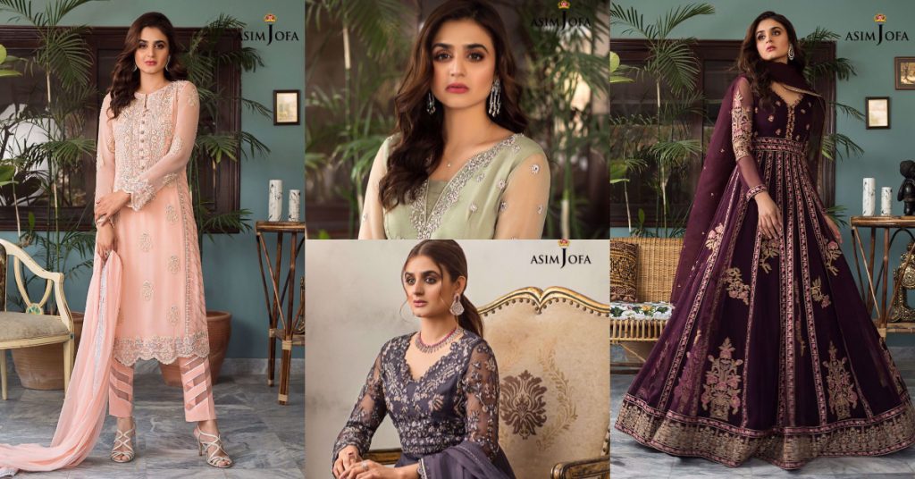 Asim Jofa's Latest Collection Featuring Hira Mani