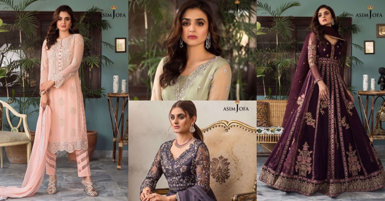 Asim Jofa’s Latest Collection Featuring Hira Mani