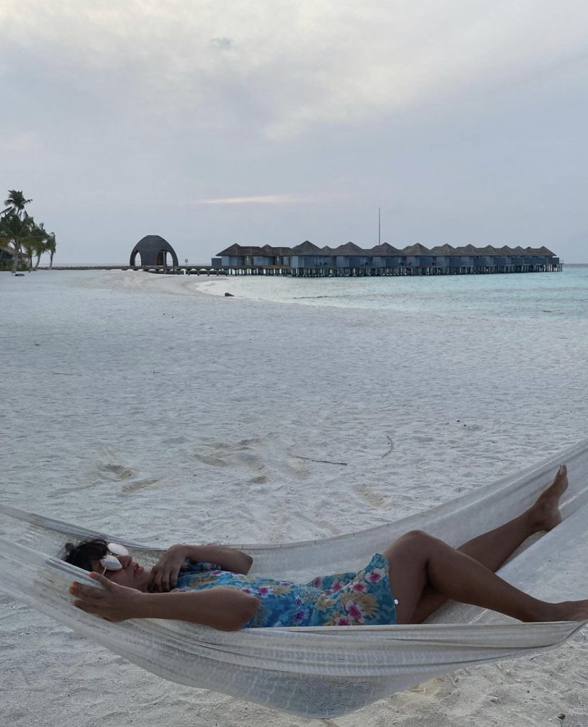 Frieha Altaf And Saqib Malik Vacationing In Maldives-New Pictures