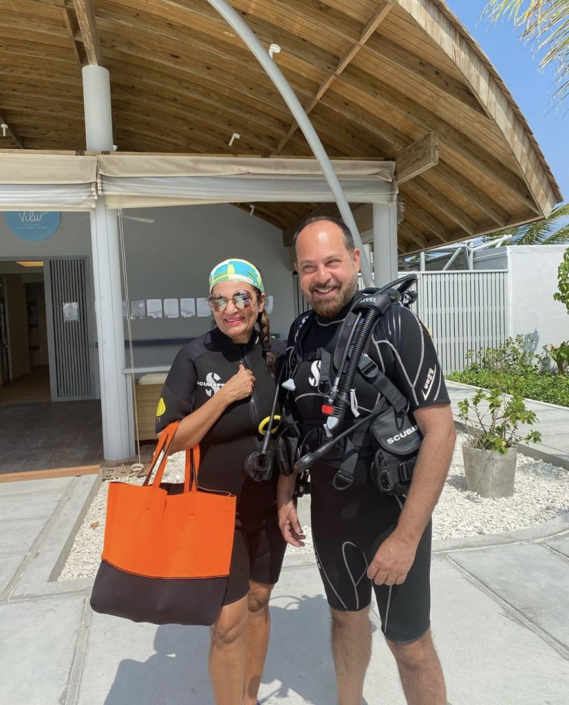 Frieha Altaf And Saqib Malik Vacationing In Maldives-New Pictures
