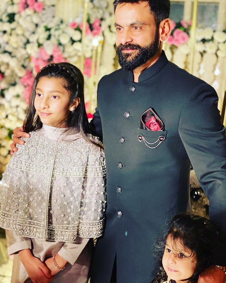 Cricketer Muhammad Hafeez Daughter Eman Birthday Pictures