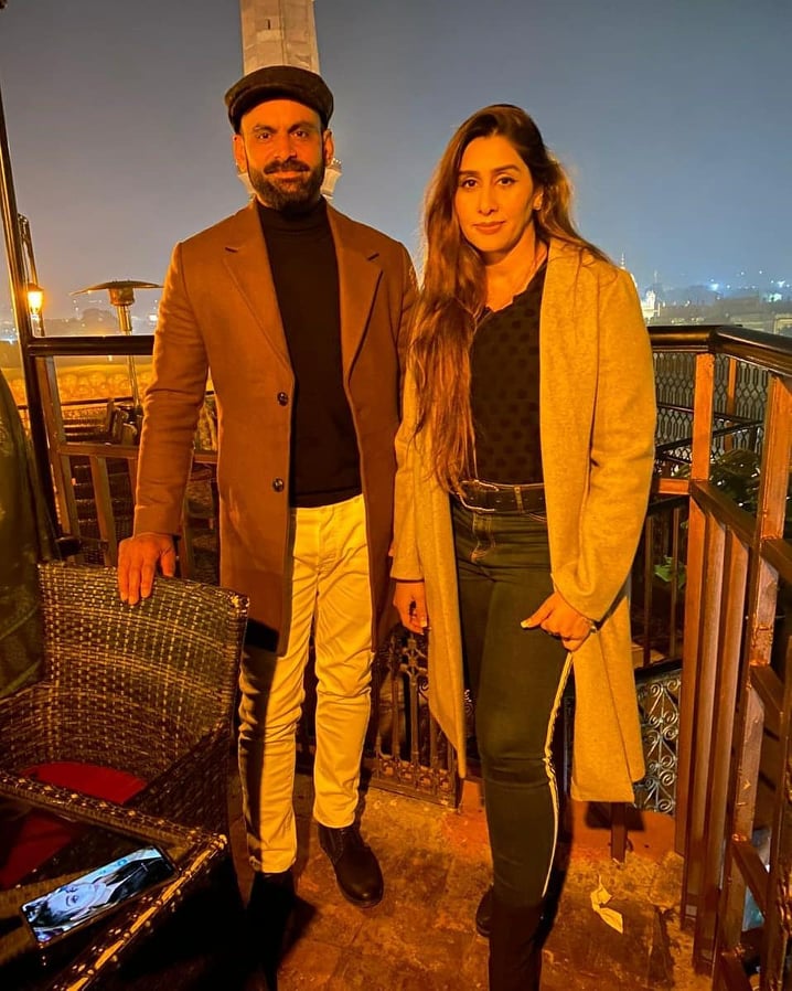 Cricketer Muhammad Hafeez Daughter Eman Birthday Pictures