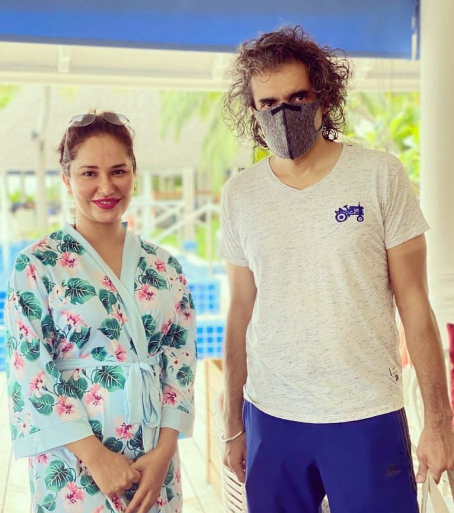 Hajra Khan Spotted Vacationing In Maldives