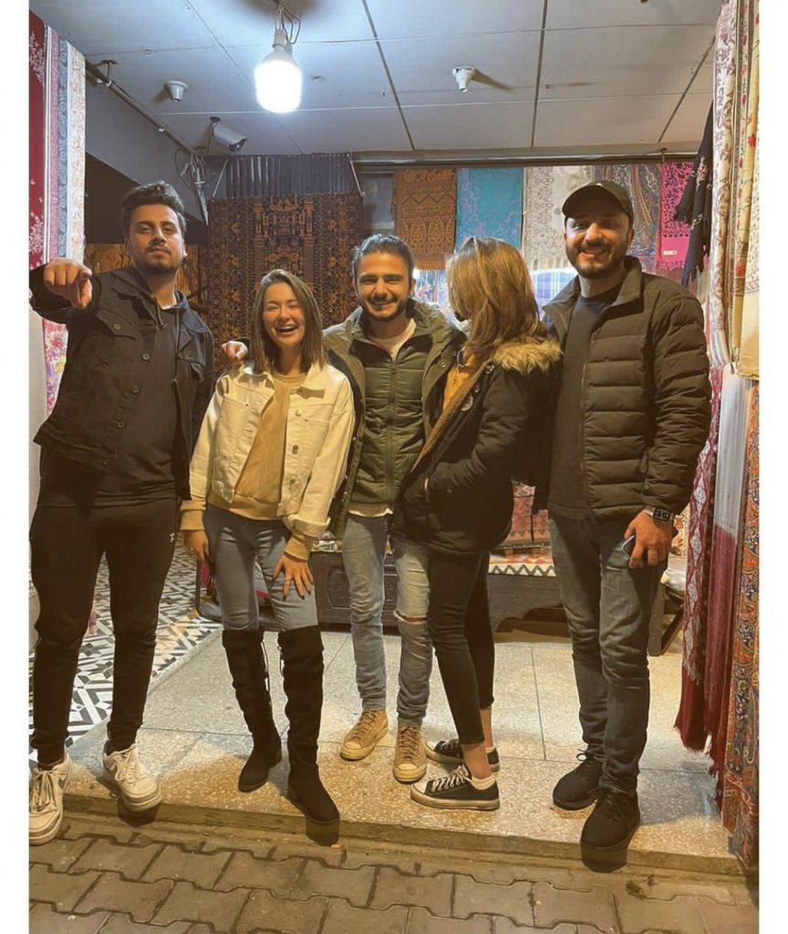 Hania Amir Enjoying With Her Friends