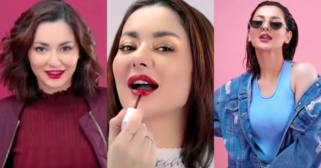 Hania Amir Became Brand Ambassador Of International Makeup Line