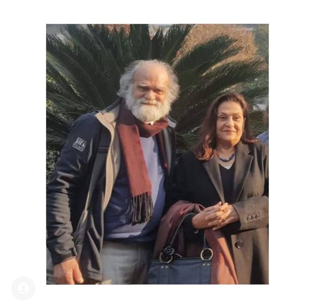 Manzar Sehbai Shared Beautiful Picture With Samina Ahmad