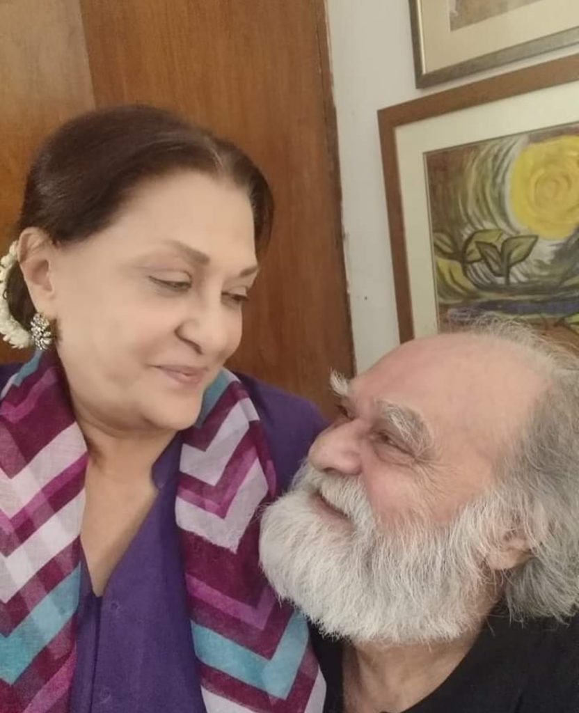 Beautiful Couple Samina Ahmad & Manzar Sehbai New Clicks