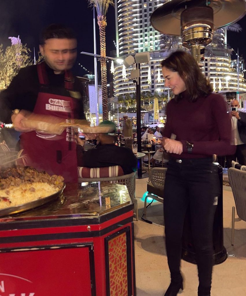 Hania Aamir Meets Famous Turkish Chef CZN Burak
