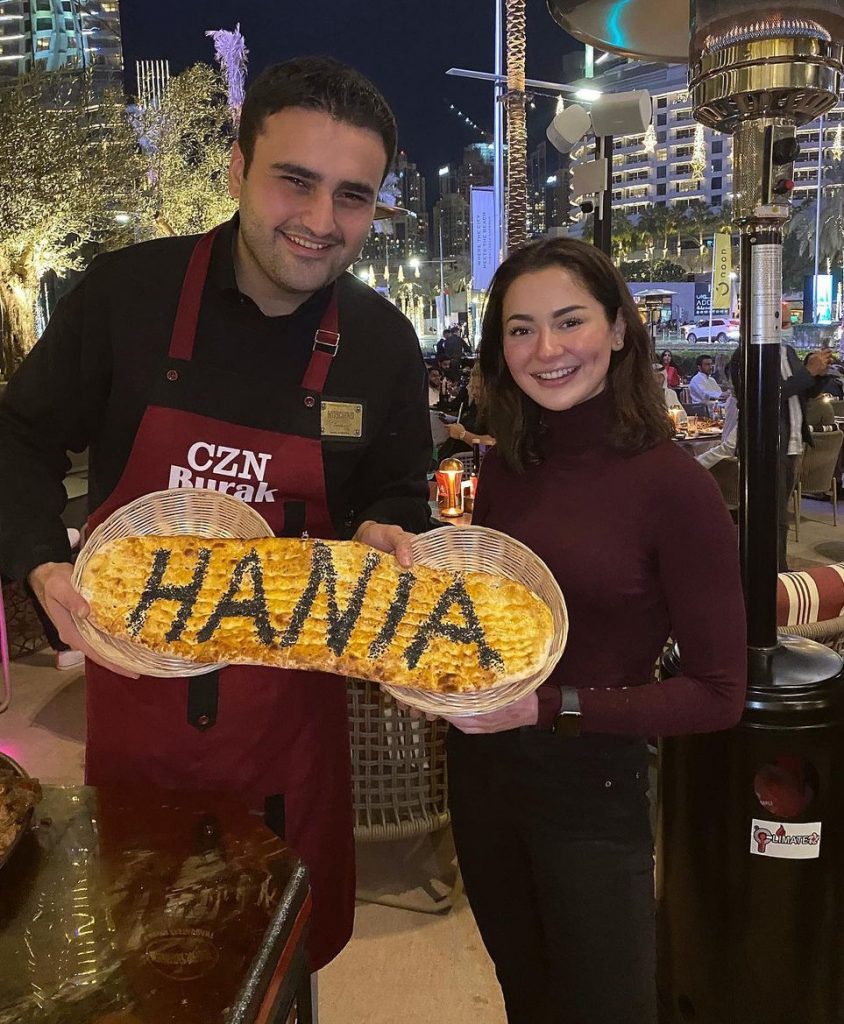 Hania Aamir Meets Famous Turkish Chef CZN Burak