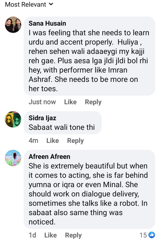 Netizens Criticise Sarah Khan's Performance In Raqs-e-bismil