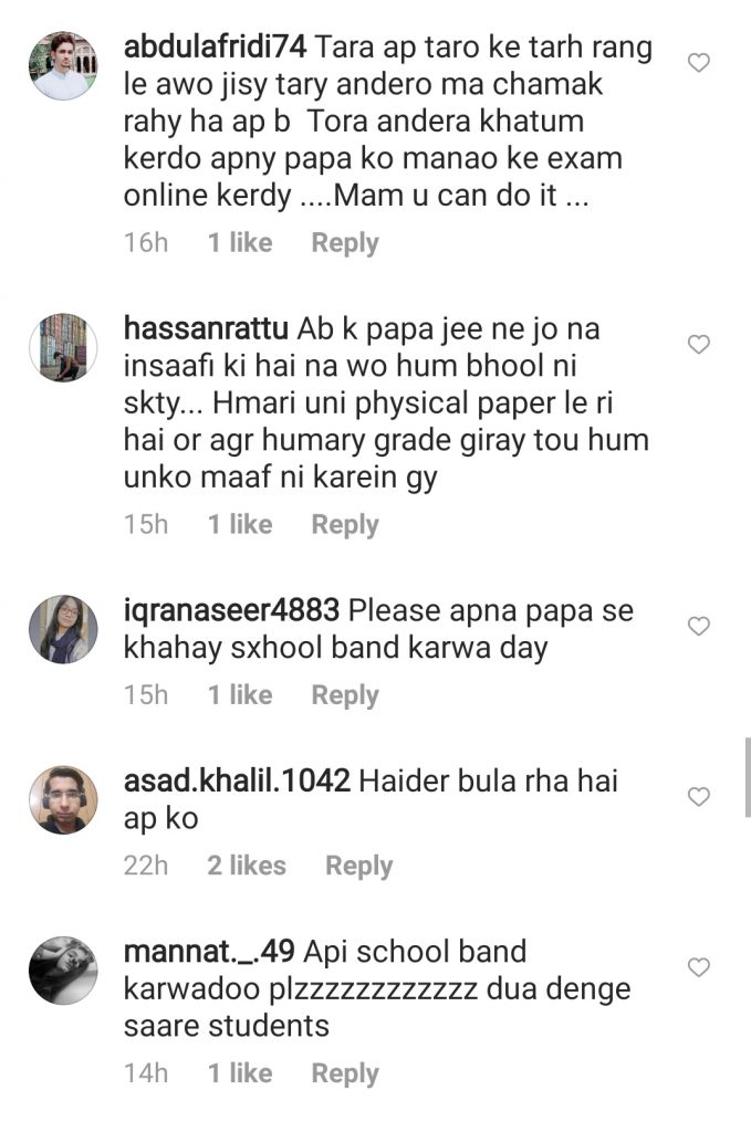Students' Funny Demands From Tara Mehmood Will Make you Laugh