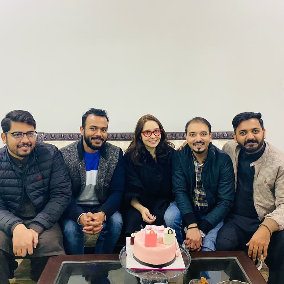 Juggun Kazim Received Surprise Birthday Party