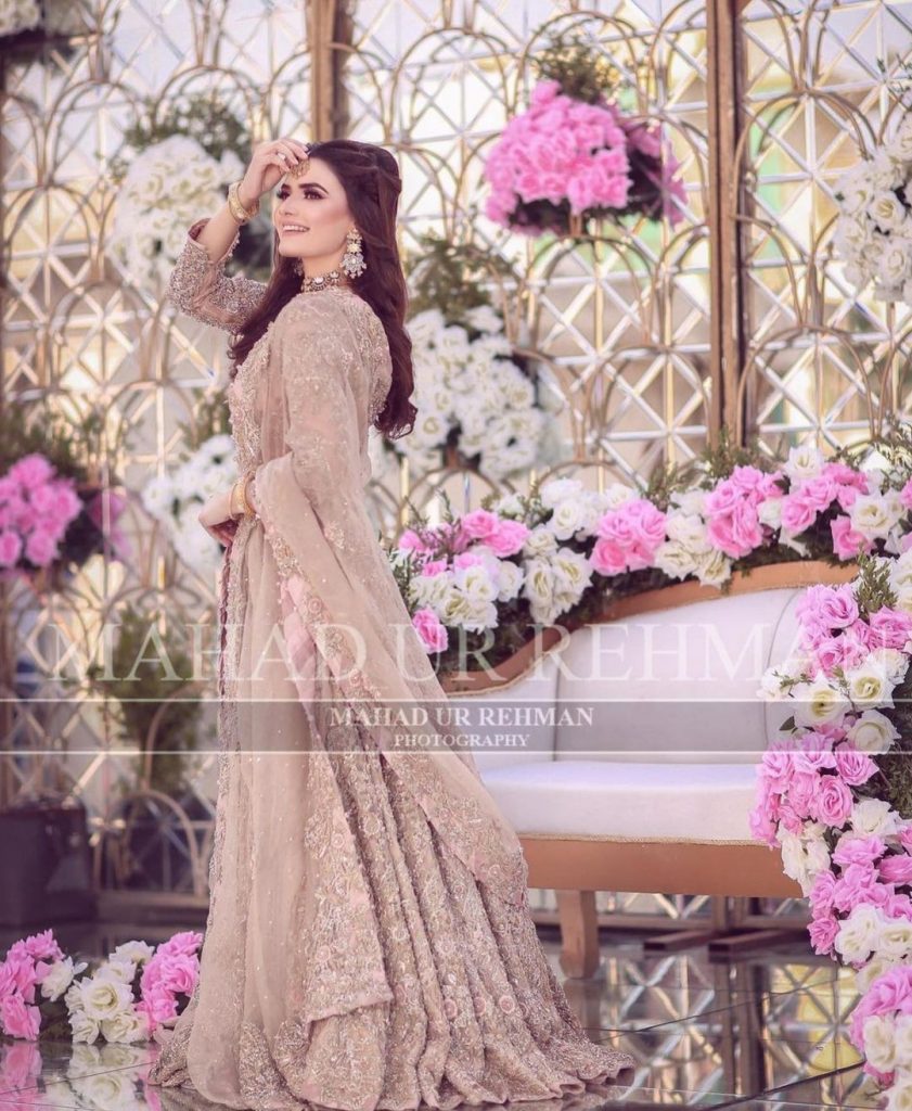 Kiran Haq Looks Stunning In Bridal Photoshoot