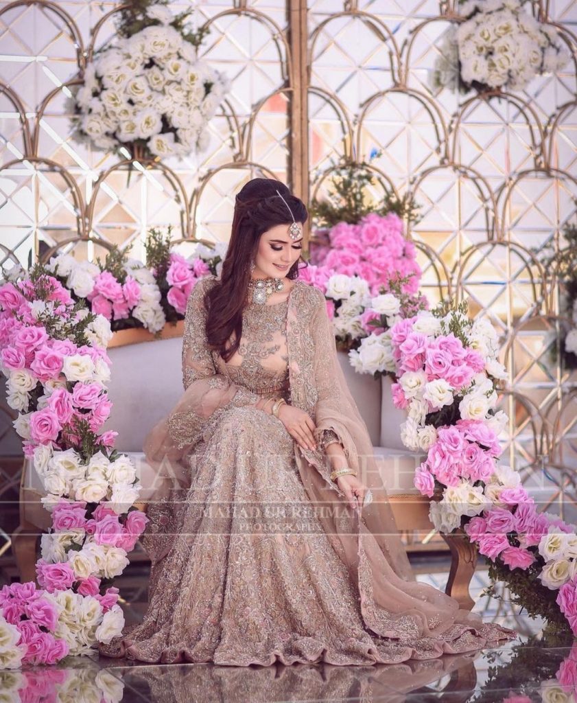 Kiran Haq Looks Stunning In Bridal Photoshoot