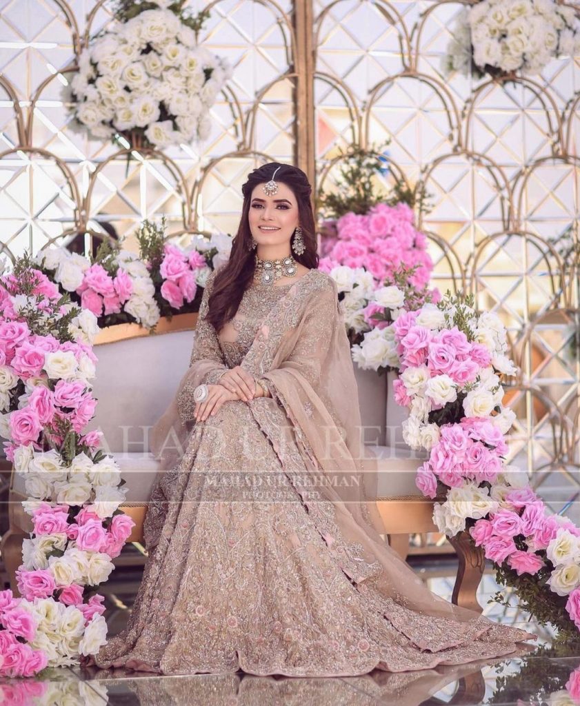 Kiran Haq Looks Stunning In Bridal Photoshoot