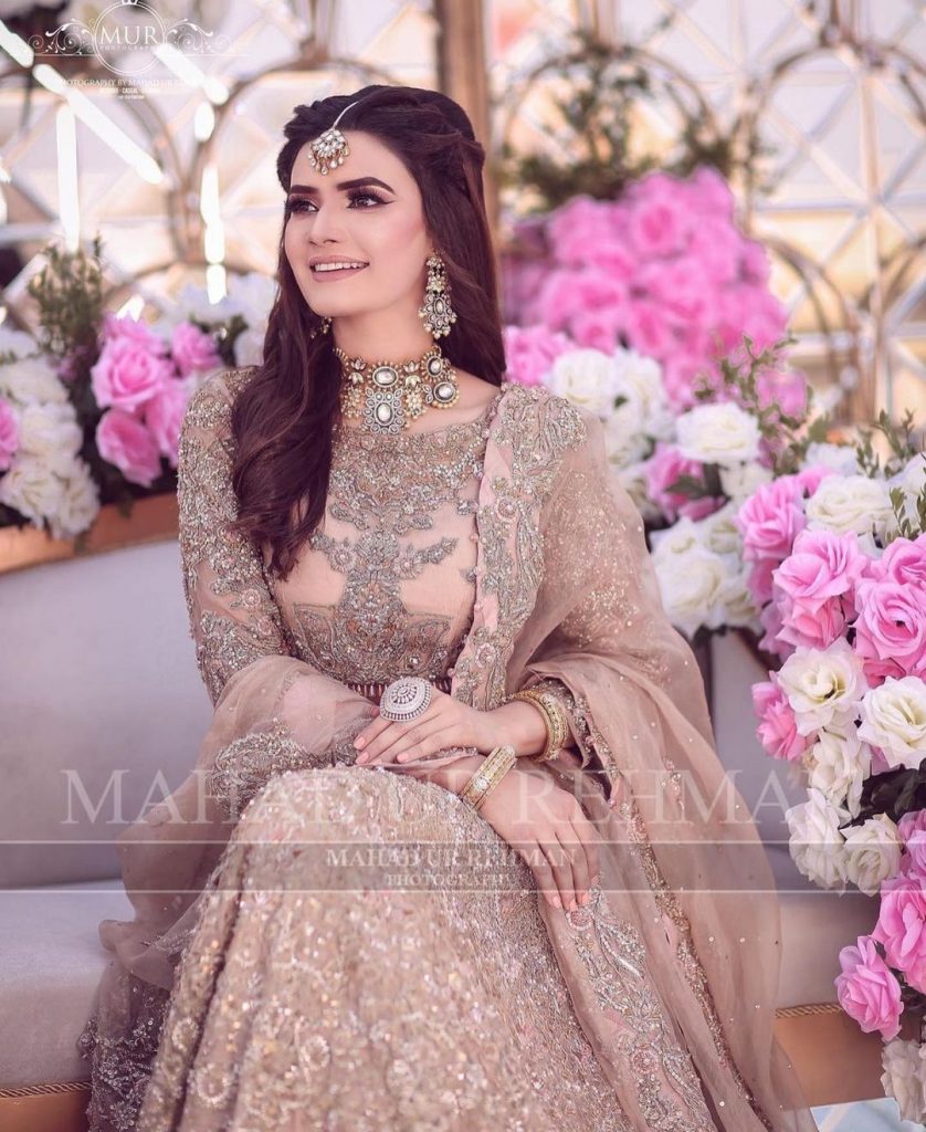 Kiran Haq Looks Stunning In Bridal Photoshoot