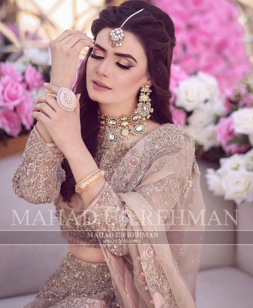 Kiran Haq Looks Stunning In Bridal Photoshoot