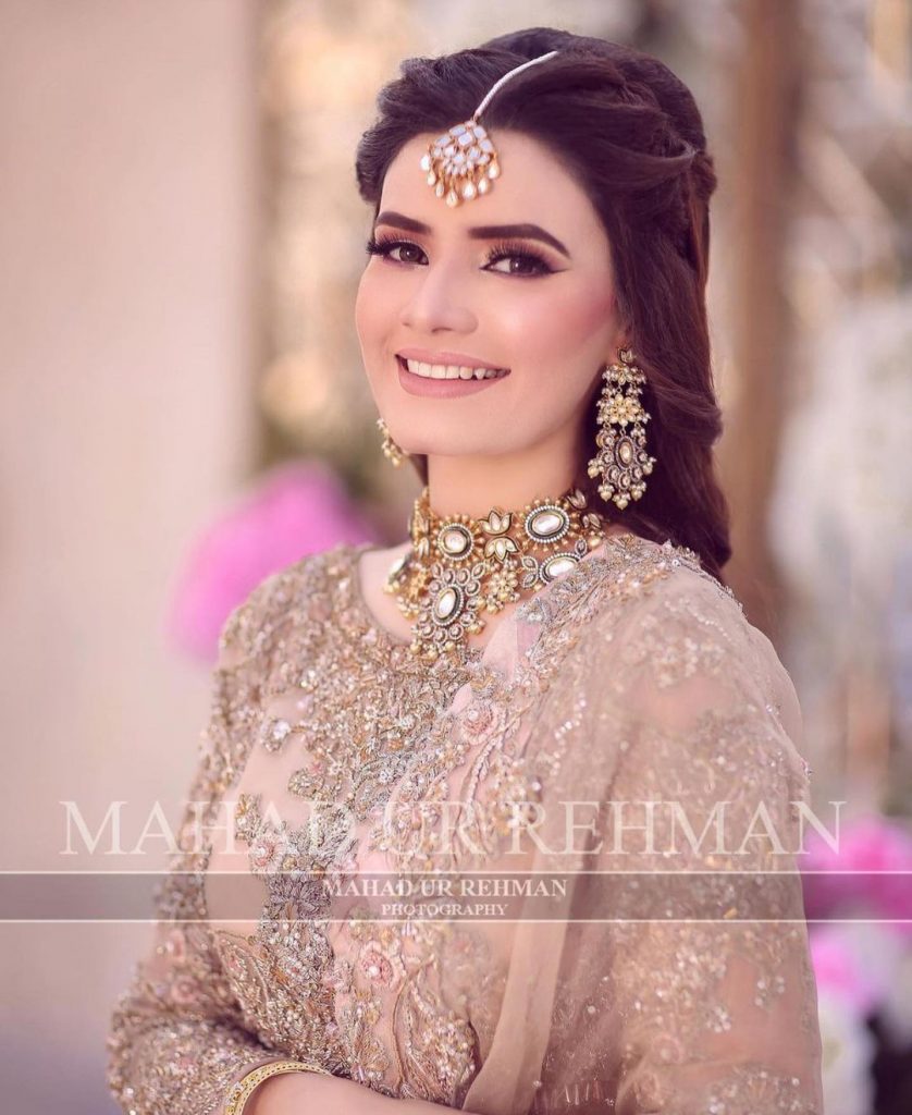 Kiran Haq Looks Stunning In Bridal Photoshoot