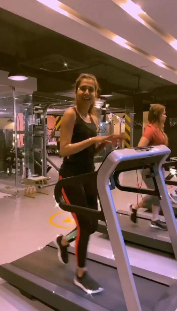 Mansha Pasha Gives Fitness Goals