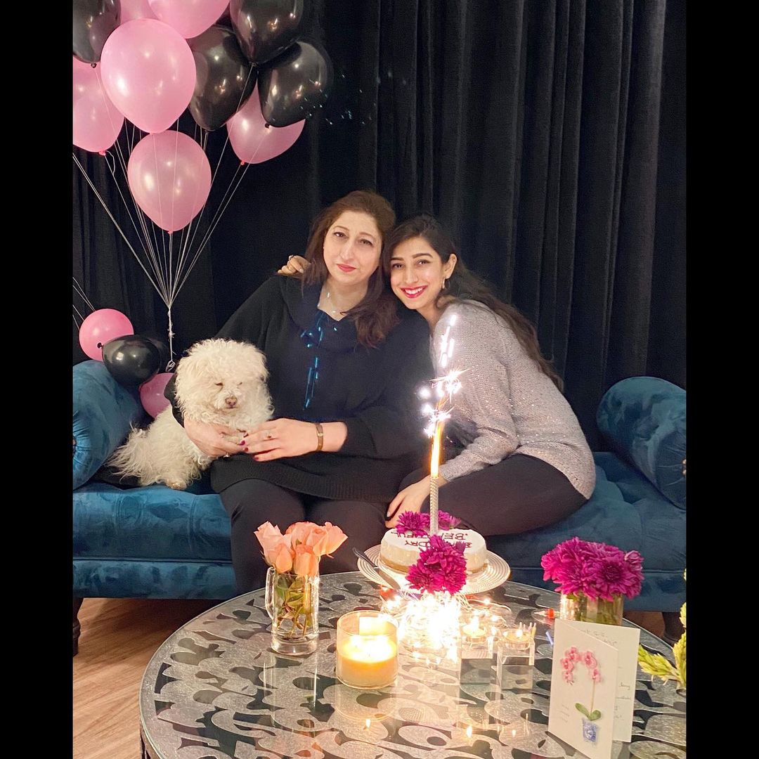 Actress Mariyam Nafees Mother Birthday Pictures