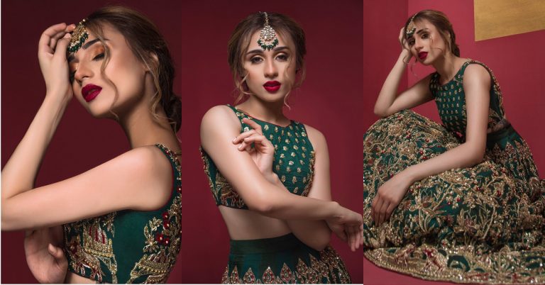 Mashal Khan Pulls Off Traditional Bride Look Like A Pro