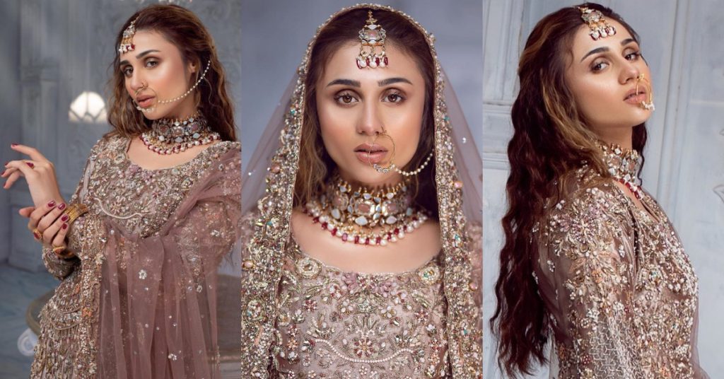 Mashal Khan Looks Drop Dead Gorgeous In Her Latest Bridal Attire