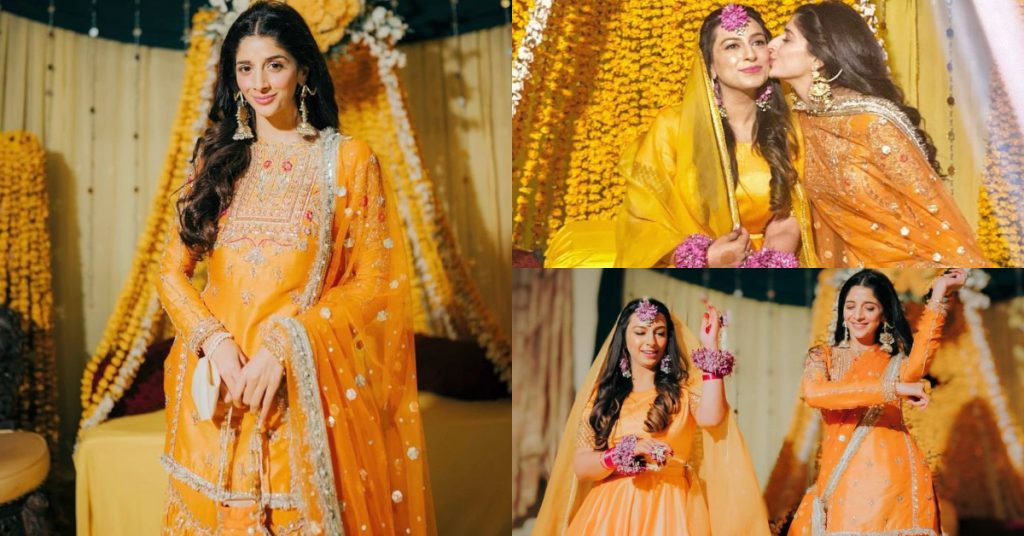 Mawra Hocane Looked Ravishing At Her Friend's Mayoun