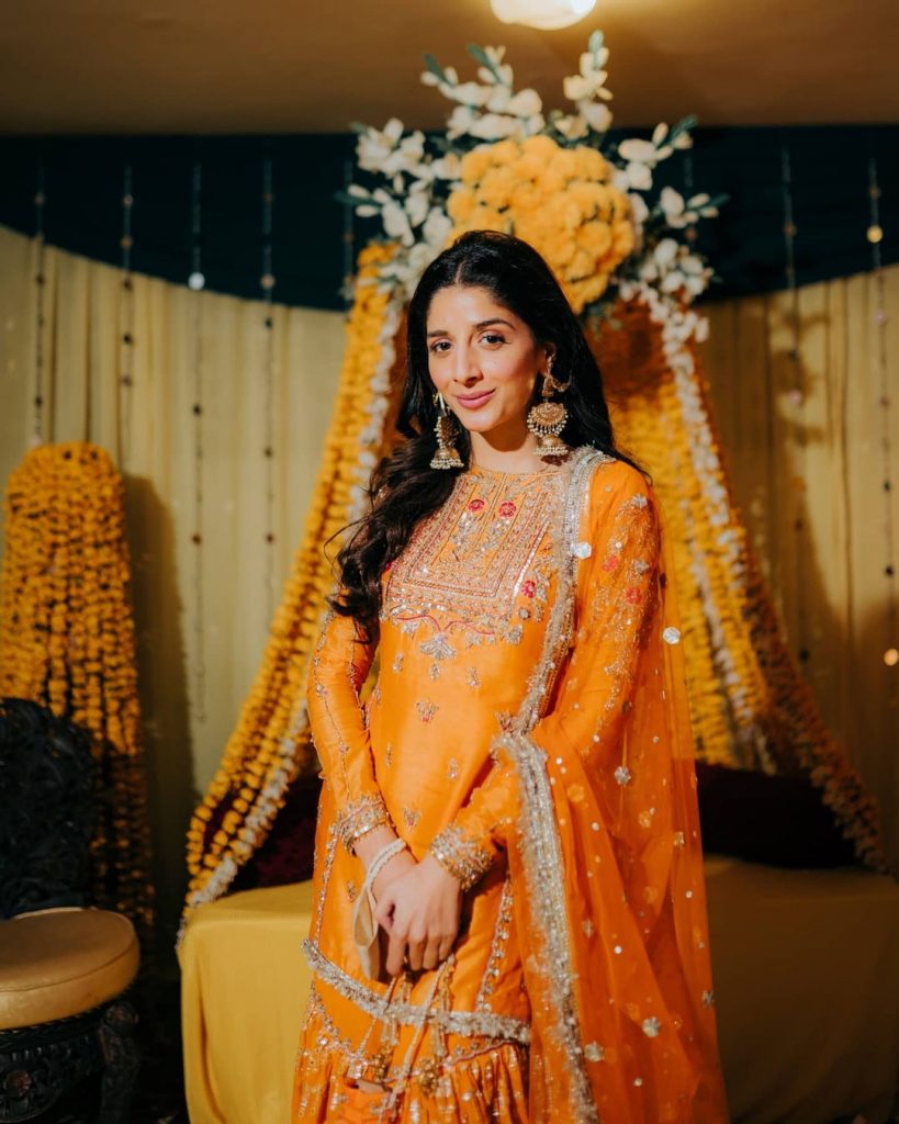 Mawra Hocane Looked Ravishing At Her Friend's Mayoun