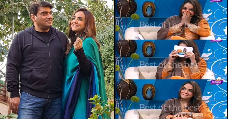 Nadia Khan’s Husband Expressed His Love For Nadia In Live Show