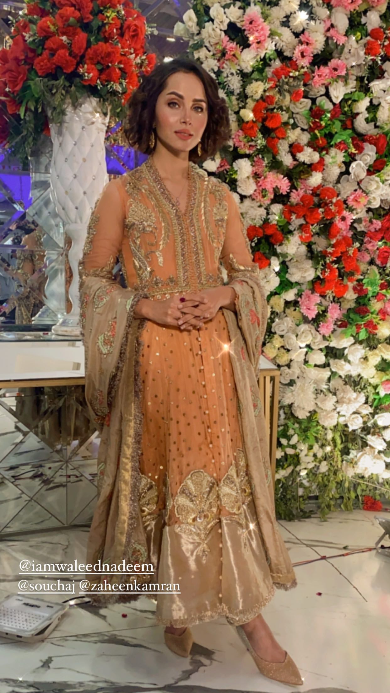 Actress Nimra Khan Spotted at Friends Wedding Event