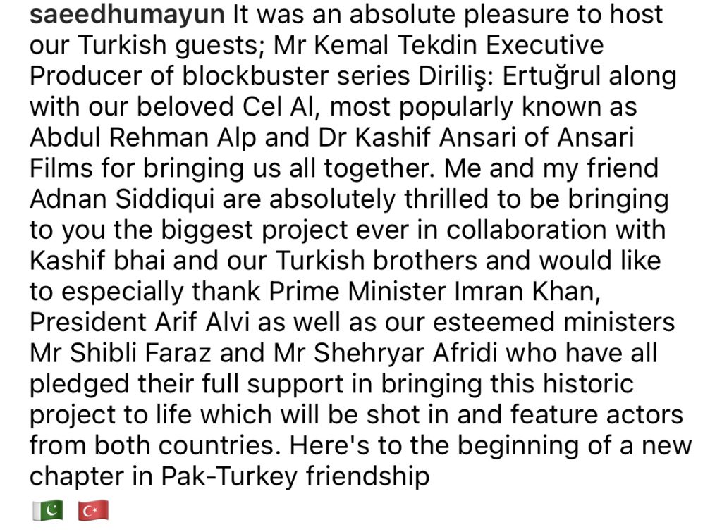 Pak-Turk Actors Have Something Interesting To Share